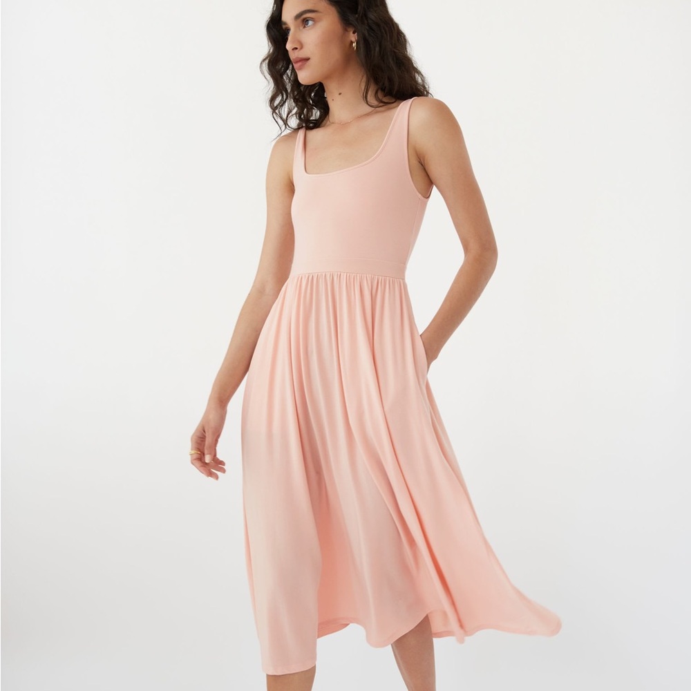 Wilfred Market Slit Midi Dress